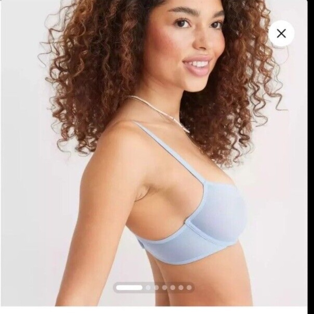 Aerie Smoothez- NWT Light Blue Women's Balconette bra size 34C